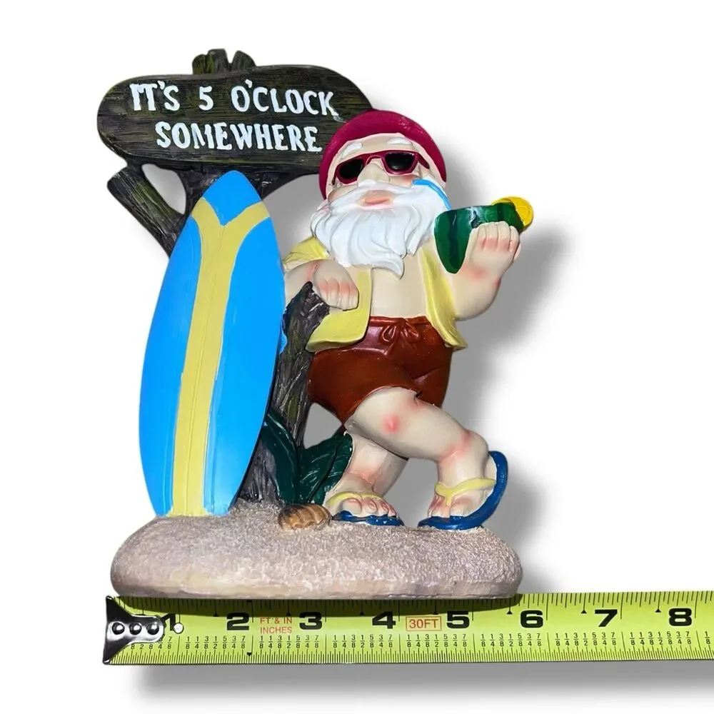 It's‎ 5 O'Clock Somewhere Garden Gnome